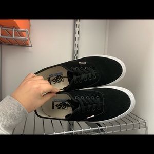 MENS 10.5 BLACK Suede ultra Cush VANS AUTHENTIC